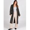 imageANRABESS Women Knit Long Cardigan Long Sleeve Open Front Lapel Oversized Sweater Coat 2025 Fall Duster Outerwear ClothesDeep Coffee