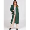imageANRABESS Women Knit Long Cardigan Long Sleeve Open Front Lapel Oversized Sweater Coat 2025 Fall Duster Outerwear ClothesForest
