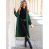 imageANRABESS Women Knit Long Cardigan Long Sleeve Open Front Lapel Oversized Sweater Coat 2025 Fall Duster Outerwear ClothesForest