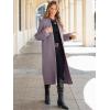 imageANRABESS Women Knit Long Cardigan Long Sleeve Open Front Lapel Oversized Sweater Coat 2025 Fall Duster Outerwear ClothesNutmeg