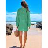 imageANRABESS Women Swimsuit Crochet Swim Cover Up 2025 Summer Bathing Suit Swimwear Mesh Knit Beach Dress Vacation OutfitsLake
