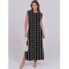 imageANRABESS Womens Maxi Dresses 2025 Summer Casual Sleeveless Sundress Crew Neck Loose Split Beach Long Shirt Dress with PocketsBoho Black