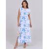 imageANRABESS Womens Maxi Dresses 2025 Summer Casual Sleeveless Sundress Crew Neck Loose Split Beach Long Shirt Dress with PocketsFloral Blue