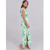 imageANRABESS Womens Maxi Dresses 2025 Summer Casual Sleeveless Sundress Crew Neck Loose Split Beach Long Shirt Dress with PocketsFloral Green