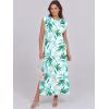 imageANRABESS Womens Maxi Dresses 2025 Summer Casual Sleeveless Sundress Crew Neck Loose Split Beach Long Shirt Dress with PocketsFloral Green White