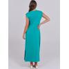imageANRABESS Womens Maxi Dresses 2025 Summer Casual Sleeveless Sundress Crew Neck Loose Split Beach Long Shirt Dress with PocketsLake Blue