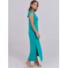 imageANRABESS Womens Maxi Dresses 2025 Summer Casual Sleeveless Sundress Crew Neck Loose Split Beach Long Shirt Dress with PocketsLake Blue