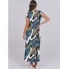 imageANRABESS Womens Maxi Dresses 2025 Summer Casual Sleeveless Sundress Crew Neck Loose Split Beach Long Shirt Dress with PocketsLeaf Printed