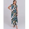 imageANRABESS Womens Maxi Dresses 2025 Summer Casual Sleeveless Sundress Crew Neck Loose Split Beach Long Shirt Dress with PocketsLeaf Printed