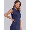 imageANRABESS Womens Maxi Dresses 2025 Summer Casual Sleeveless Sundress Crew Neck Loose Split Beach Long Shirt Dress with PocketsNavy Blue