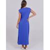 imageANRABESS Womens Maxi Dresses 2025 Summer Casual Sleeveless Sundress Crew Neck Loose Split Beach Long Shirt Dress with PocketsRoyal Blue