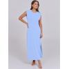 imageANRABESS Womens Maxi Dresses 2025 Summer Casual Sleeveless Sundress Crew Neck Loose Split Beach Long Shirt Dress with PocketsSky Blue