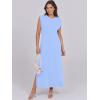 imageANRABESS Womens Maxi Dresses 2025 Summer Casual Sleeveless Sundress Crew Neck Loose Split Beach Long Shirt Dress with PocketsSky Blue