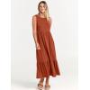 imageANRABESS Women Summer Casual Sleeveless Crewneck Sundress Aline Flowy Tiered Maxi Long Beach Dress Vacation OutfitsBrick Red