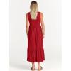 imageANRABESS Women Summer Casual Sleeveless Crewneck Sundress Aline Flowy Tiered Maxi Long Beach Dress Vacation OutfitsBright Red