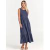 imageANRABESS Women Summer Casual Sleeveless Crewneck Sundress Aline Flowy Tiered Maxi Long Beach Dress Vacation OutfitsDeep Blue
