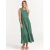 imageANRABESS Women Summer Casual Sleeveless Crewneck Sundress Aline Flowy Tiered Maxi Long Beach Dress Vacation OutfitsGrass