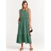 imageANRABESS Women Summer Casual Sleeveless Crewneck Sundress Aline Flowy Tiered Maxi Long Beach Dress Vacation OutfitsGrass