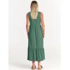 imageANRABESS Women Summer Casual Sleeveless Crewneck Sundress Aline Flowy Tiered Maxi Long Beach Dress Vacation OutfitsGrass