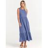 imageANRABESS Women Summer Casual Sleeveless Crewneck Sundress Aline Flowy Tiered Maxi Long Beach Dress Vacation OutfitsGrey Blue