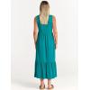imageANRABESS Women Summer Casual Sleeveless Crewneck Sundress Aline Flowy Tiered Maxi Long Beach Dress Vacation OutfitsLake