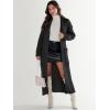 imageANRABESS Womens Long Cardigan Sweater 2025 Oversized Coat Long Sleeve Open Front Knit Maxi Outwear Fall Trendy Jacket ClothesBlack