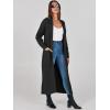 imageANRABESS Womens Long Cardigan Sweater 2025 Oversized Coat Long Sleeve Open Front Knit Maxi Outwear Fall Trendy Jacket ClothesBlack