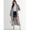imageANRABESS Womens Long Cardigan Sweater 2025 Oversized Coat Long Sleeve Open Front Knit Maxi Outwear Fall Trendy Jacket ClothesGrey