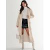 imageANRABESS Womens Long Cardigan Sweater 2025 Oversized Coat Long Sleeve Open Front Knit Maxi Outwear Fall Trendy Jacket ClothesLight Khaki