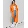 imageANRABESS Womens Long Cardigan Sweater 2025 Oversized Coat Long Sleeve Open Front Knit Maxi Outwear Fall Trendy Jacket ClothesOrange