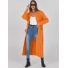 imageANRABESS Womens Long Cardigan Sweater 2025 Oversized Coat Long Sleeve Open Front Knit Maxi Outwear Fall Trendy Jacket ClothesOrange