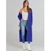 imageANRABESS Womens Long Cardigan Sweater 2025 Oversized Coat Long Sleeve Open Front Knit Maxi Outwear Fall Trendy Jacket ClothesRoyal Blue