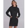 imageANRABESS Womens Sweatshirt Dress Long Sleeve Hoodies Mini Dresses Fleece Casual Hoodie with Pockets 2024 Fall FashionBlack