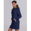 imageANRABESS Womens Sweatshirt Dress Long Sleeve Hoodies Mini Dresses Fleece Casual Hoodie with Pockets 2024 Fall FashionNavy Blue