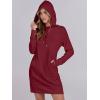imageANRABESS Womens Sweatshirt Dress Long Sleeve Hoodies Mini Dresses Fleece Casual Hoodie with Pockets 2024 Fall FashionRed