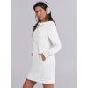 imageANRABESS Womens Sweatshirt Dress Long Sleeve Hoodies Mini Dresses Fleece Casual Hoodie with Pockets 2024 Fall FashionWhite