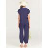 imageANRABESS Womens Two Piece Outfits Knit Sweater Vest Crop Top Pants Lounge Matching Tracksuit Sweatsuit Travel Clothes SetsPurple