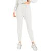 imageANRABESS Womens Two Piece Outfits Sweater Sets Long Sleeve Zip Up Knit Pullover Jogger Pants Tracksuit 2024 Fall Lounge SetsWhite
