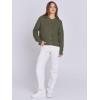 imageANRABESS Women Knit Cardigans Sweater Open Front Button Down Long Sleeve Cropped Lady Jacket Outwear 2025 Spring OutfitsArmy Green