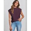 imageANRABESS Womens Mock Neck Sleeveless Sweater Vest Casual Cap Sleeve Knit Pullover Tank Tops 2025 Spring Summer ClothesDeep Purple