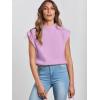 imageANRABESS Womens Mock Neck Sleeveless Sweater Vest Casual Cap Sleeve Knit Pullover Tank Tops 2025 Spring Summer ClothesPurple