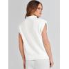 imageANRABESS Womens Mock Neck Sleeveless Sweater Vest Casual Cap Sleeve Knit Pullover Tank Tops 2025 Spring Summer ClothesWhite
