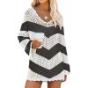 Chevron Black White Stripes