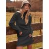 imageANRABESS Women Long Sleeve Turtle Mock Neck Rib Knit Stretch Slim Fitted Bodycon Sweater Mini Short Dress 2024 Fall OutfitsBlack