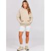 imageANRABESS Women Hoodies Oversized Fleece Long Sleeve Comfy Casual Basic Pullover Sweatshirts 2025 Fall Outfits SweaterApricot