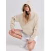 imageANRABESS Women Hoodies Oversized Fleece Long Sleeve Comfy Casual Basic Pullover Sweatshirts 2025 Fall Outfits SweaterApricot