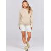 imageANRABESS Women Hoodies Oversized Fleece Long Sleeve Comfy Casual Basic Pullover Sweatshirts 2025 Fall Outfits SweaterApricot