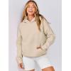 imageANRABESS Women Hoodies Oversized Fleece Long Sleeve Comfy Casual Basic Pullover Sweatshirts 2025 Fall Outfits SweaterApricot