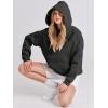 imageANRABESS Women Hoodies Oversized Fleece Long Sleeve Comfy Casual Basic Pullover Sweatshirts 2025 Fall Outfits SweaterBlack