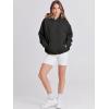 imageANRABESS Women Hoodies Oversized Fleece Long Sleeve Comfy Casual Basic Pullover Sweatshirts 2025 Fall Outfits SweaterBlack